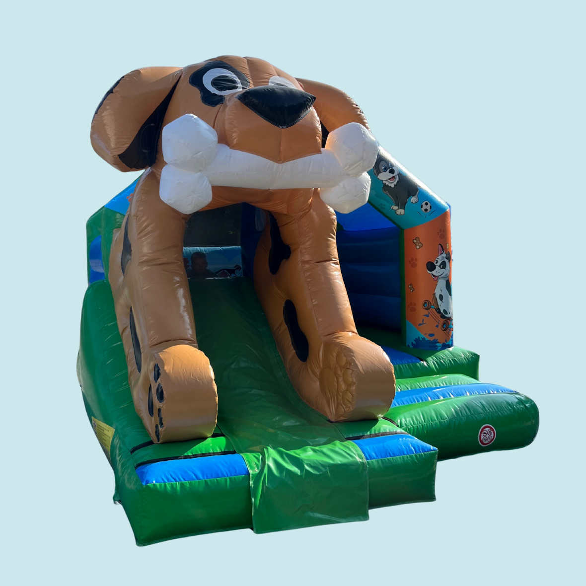 Eight shirts arranged on table in black, olive, grey, blue, white, red, mustard, and green.