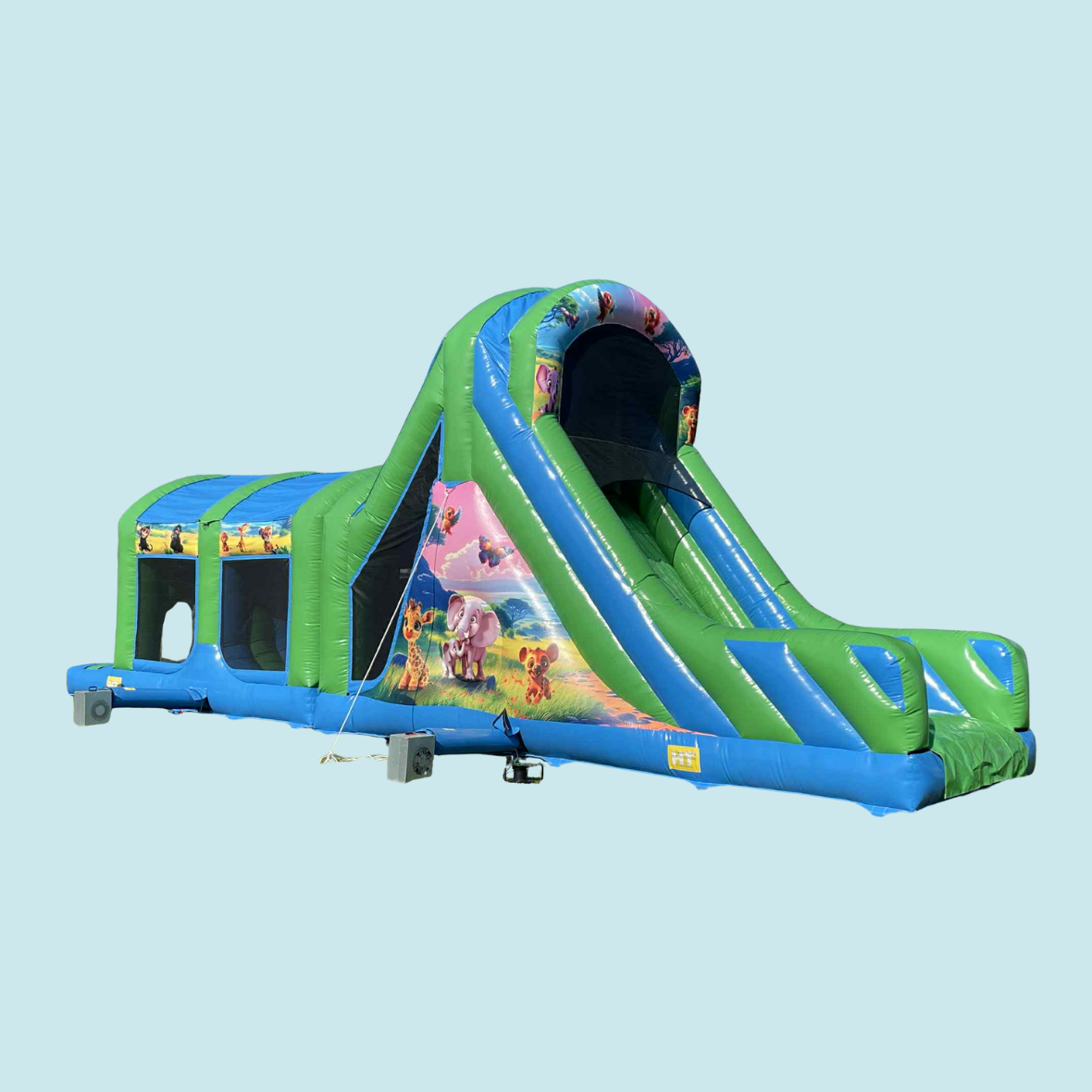 Eight shirts arranged on table in black, olive, grey, blue, white, red, mustard, and green.